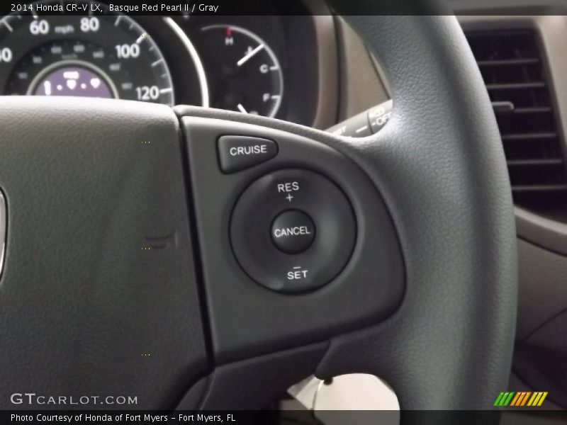 Controls of 2014 CR-V LX