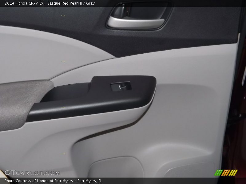 Basque Red Pearl II / Gray 2014 Honda CR-V LX