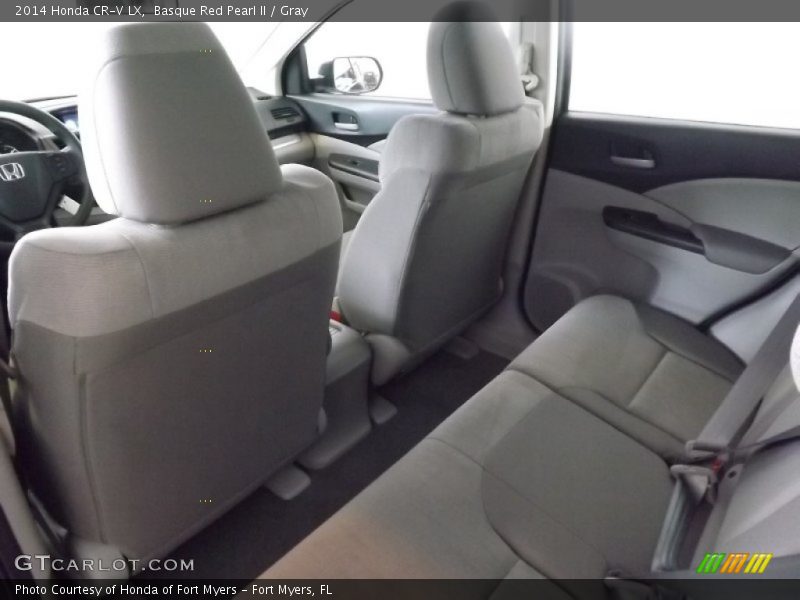 Basque Red Pearl II / Gray 2014 Honda CR-V LX