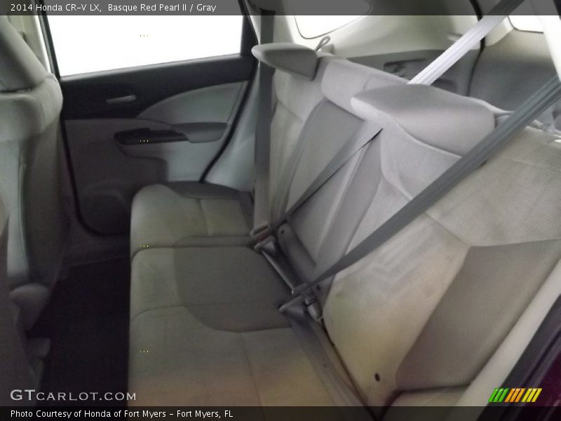 Basque Red Pearl II / Gray 2014 Honda CR-V LX