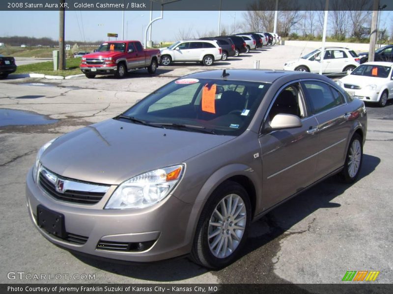 Golden Cashmere / Black 2008 Saturn Aura XR