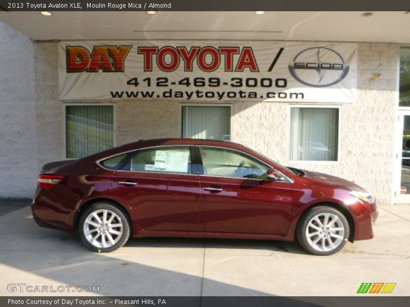 Moulin Rouge Mica / Almond 2013 Toyota Avalon XLE