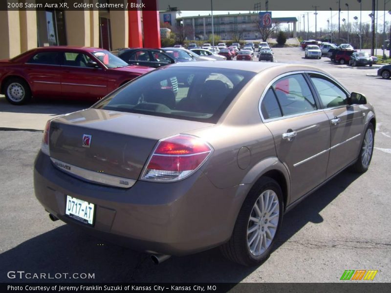 Golden Cashmere / Black 2008 Saturn Aura XR