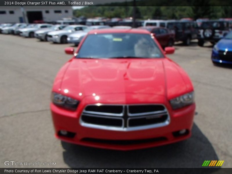 TorRed / Black 2014 Dodge Charger SXT Plus AWD