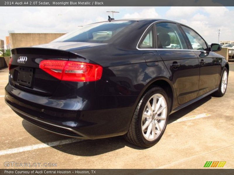 Moonlight Blue Metallic / Black 2014 Audi A4 2.0T Sedan