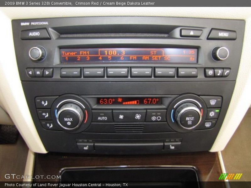 Controls of 2009 3 Series 328i Convertible