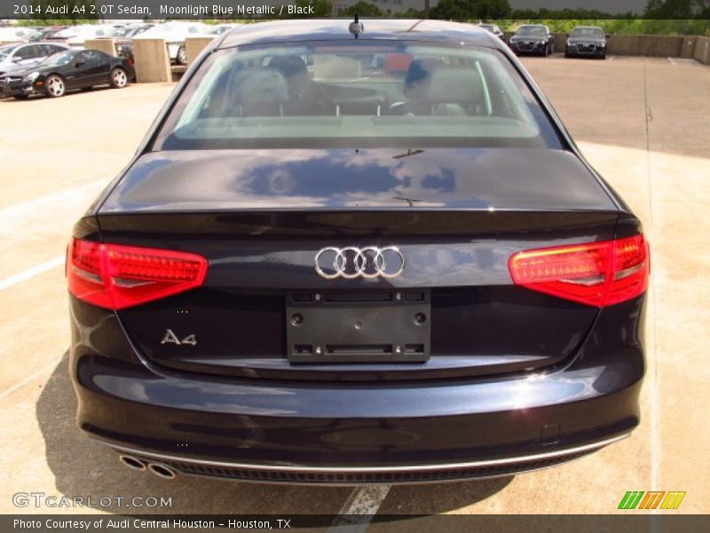 Moonlight Blue Metallic / Black 2014 Audi A4 2.0T Sedan