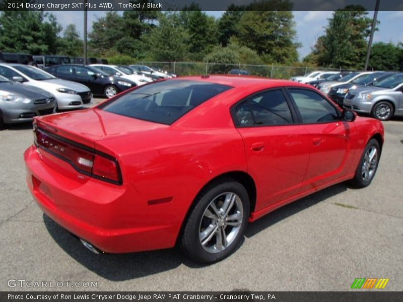 TorRed / Black 2014 Dodge Charger SXT Plus AWD