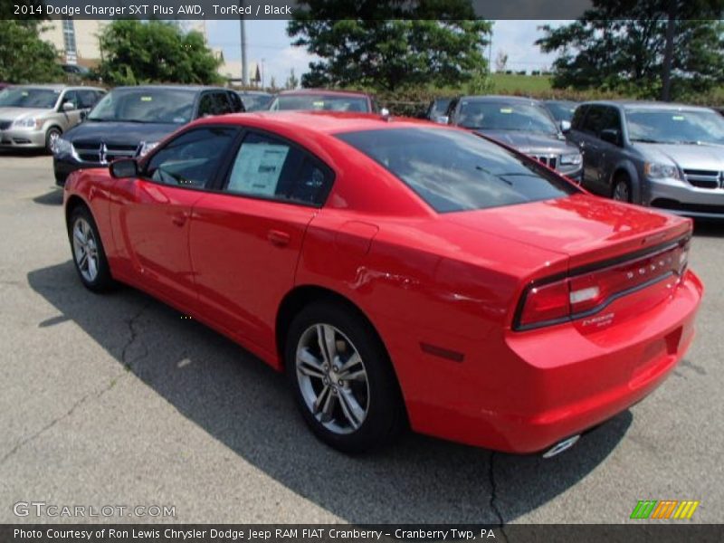 TorRed / Black 2014 Dodge Charger SXT Plus AWD