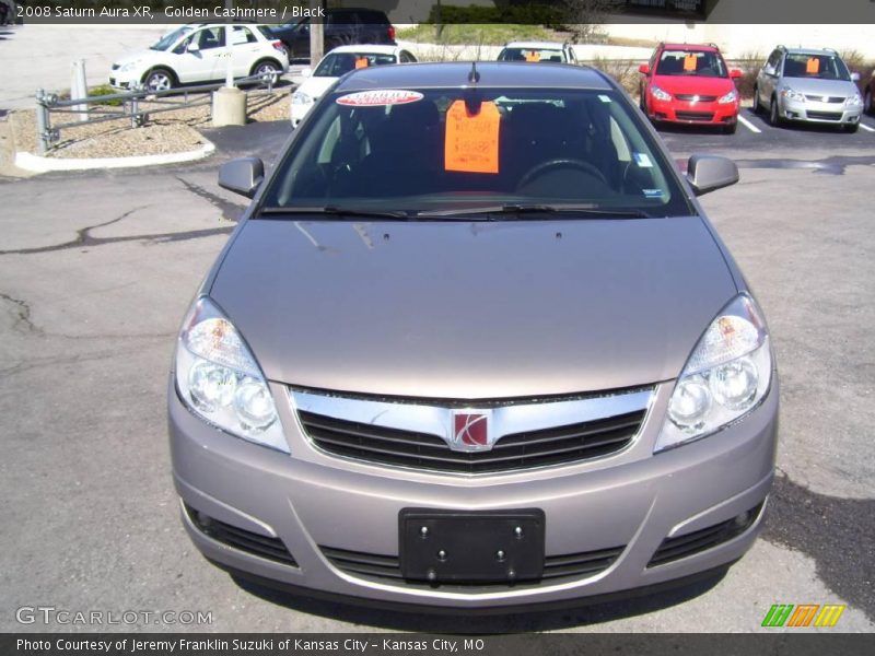Golden Cashmere / Black 2008 Saturn Aura XR