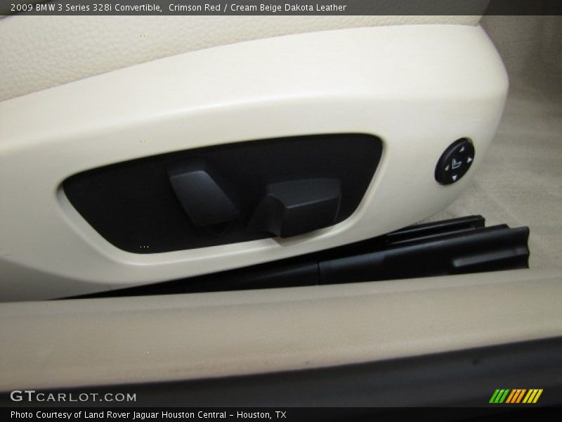 Crimson Red / Cream Beige Dakota Leather 2009 BMW 3 Series 328i Convertible