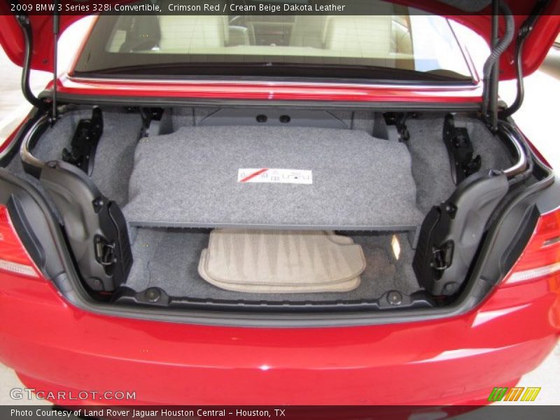  2009 3 Series 328i Convertible Trunk