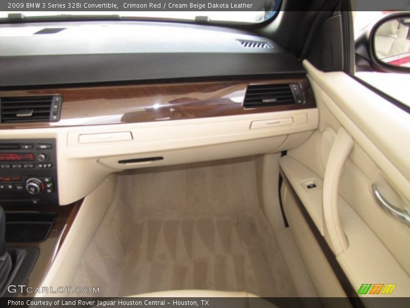 Crimson Red / Cream Beige Dakota Leather 2009 BMW 3 Series 328i Convertible