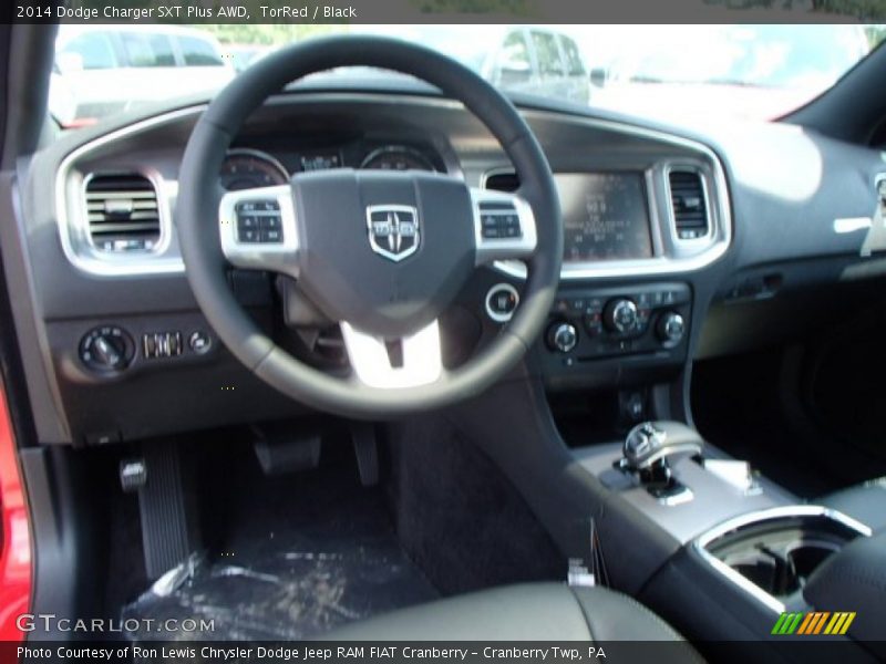 TorRed / Black 2014 Dodge Charger SXT Plus AWD