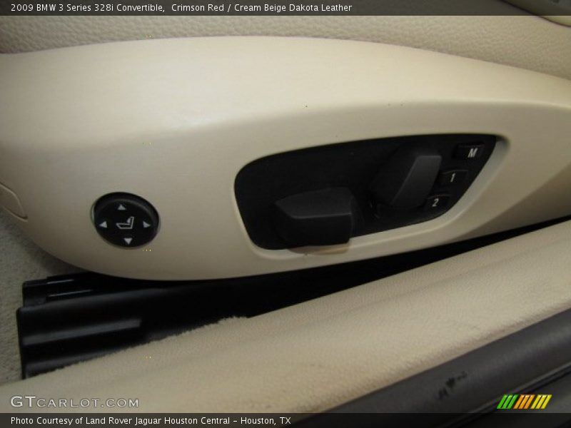 Crimson Red / Cream Beige Dakota Leather 2009 BMW 3 Series 328i Convertible