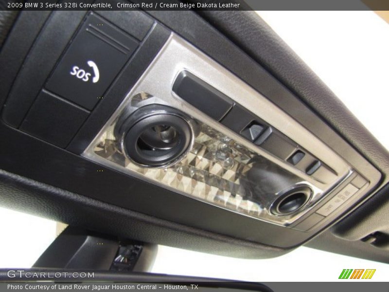 Crimson Red / Cream Beige Dakota Leather 2009 BMW 3 Series 328i Convertible