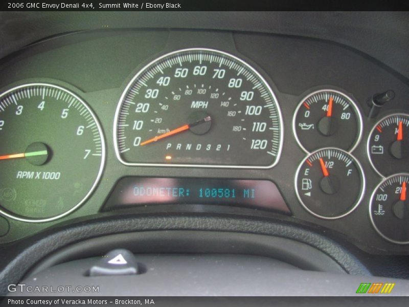Summit White / Ebony Black 2006 GMC Envoy Denali 4x4