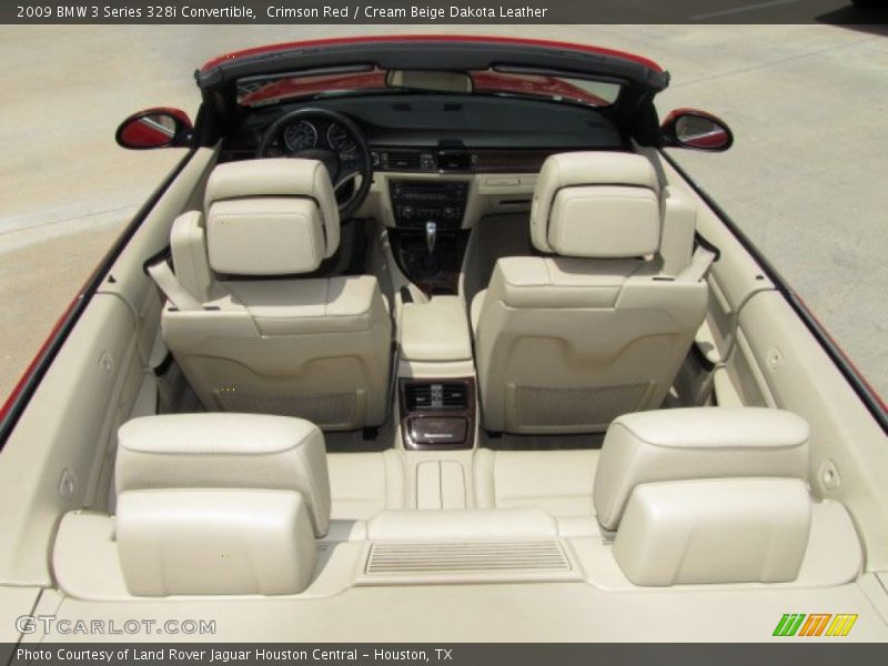 Crimson Red / Cream Beige Dakota Leather 2009 BMW 3 Series 328i Convertible