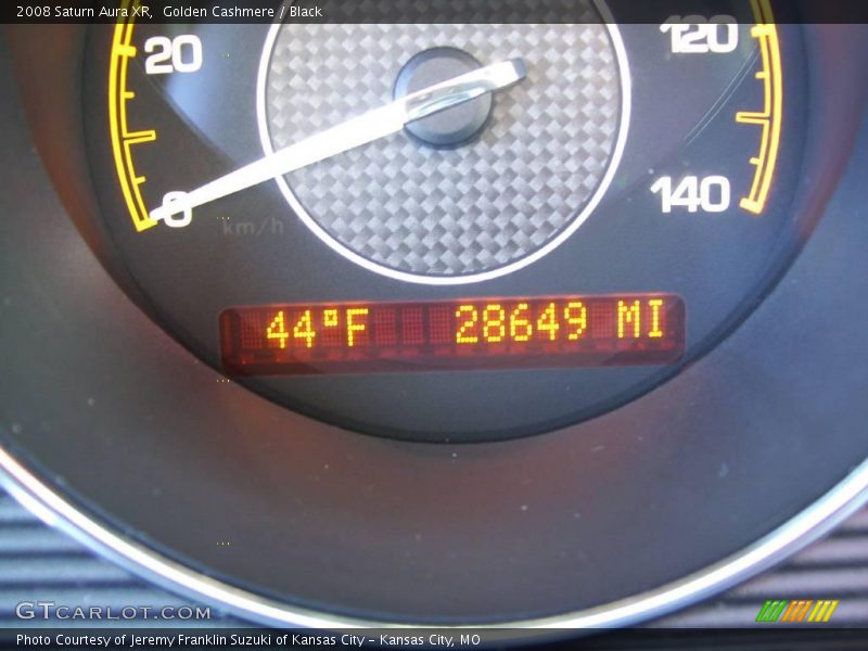 Golden Cashmere / Black 2008 Saturn Aura XR