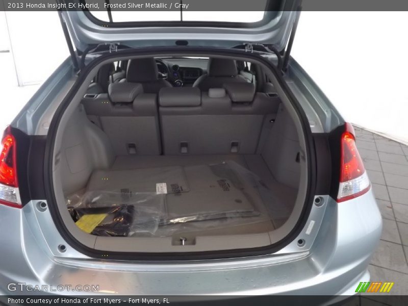 Frosted Silver Metallic / Gray 2013 Honda Insight EX Hybrid