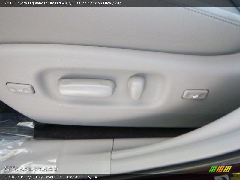 Sizzling Crimson Mica / Ash 2013 Toyota Highlander Limited 4WD