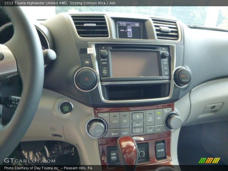 Sizzling Crimson Mica / Ash 2013 Toyota Highlander Limited 4WD