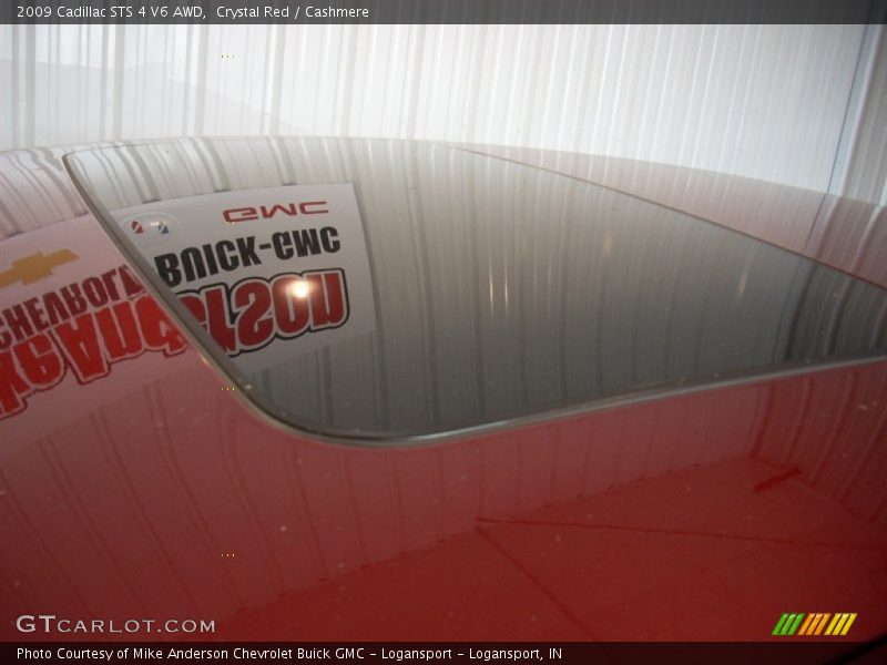 Crystal Red / Cashmere 2009 Cadillac STS 4 V6 AWD