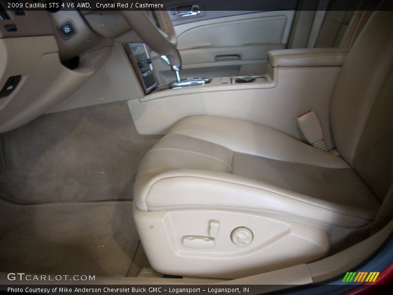 Crystal Red / Cashmere 2009 Cadillac STS 4 V6 AWD