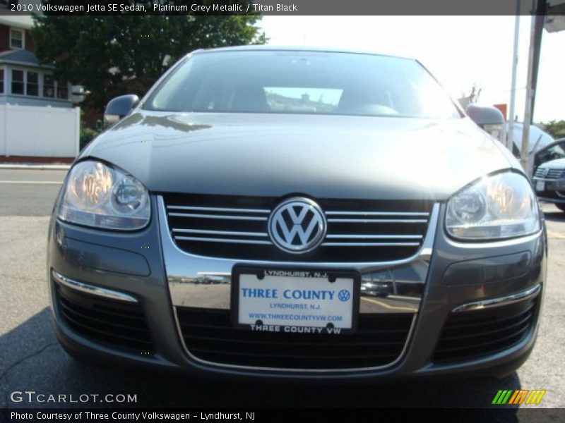 Platinum Grey Metallic / Titan Black 2010 Volkswagen Jetta SE Sedan