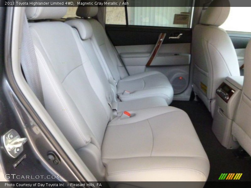 Magnetic Gray Metallic / Ash 2013 Toyota Highlander Limited 4WD
