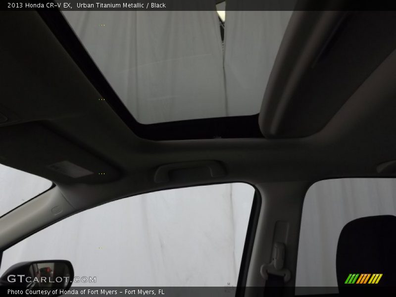 Urban Titanium Metallic / Black 2013 Honda CR-V EX
