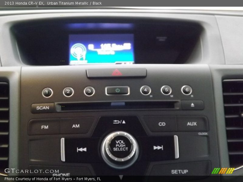 Urban Titanium Metallic / Black 2013 Honda CR-V EX