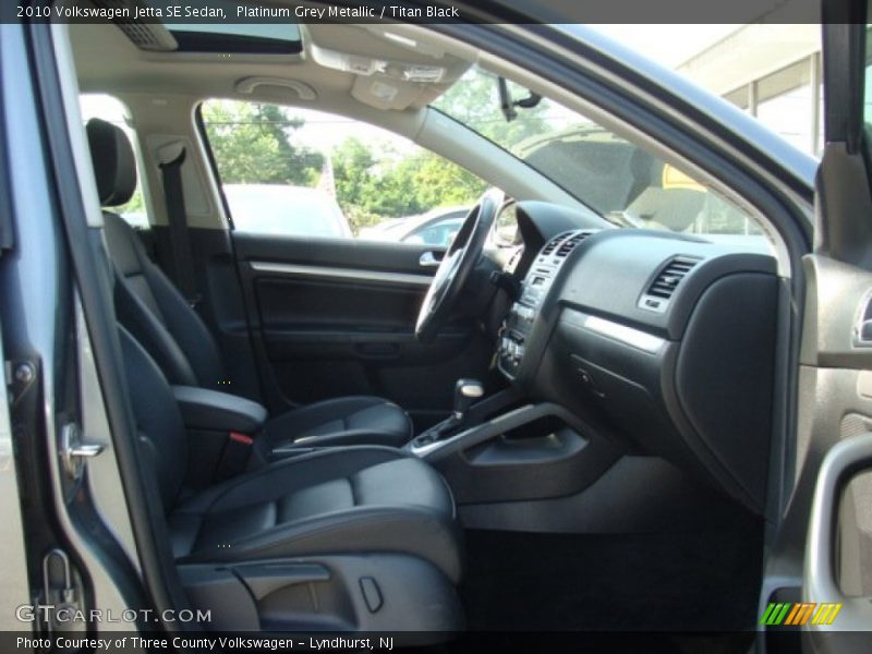 Platinum Grey Metallic / Titan Black 2010 Volkswagen Jetta SE Sedan