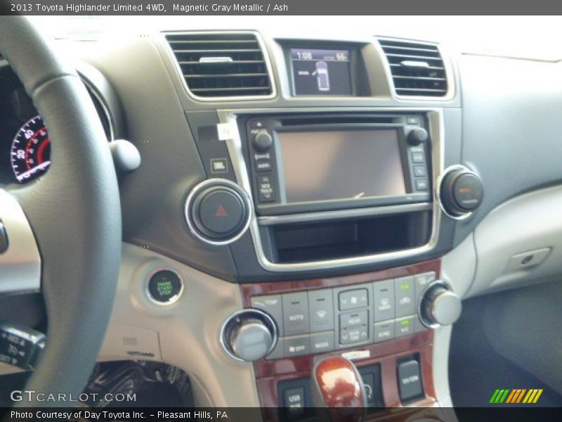 Magnetic Gray Metallic / Ash 2013 Toyota Highlander Limited 4WD