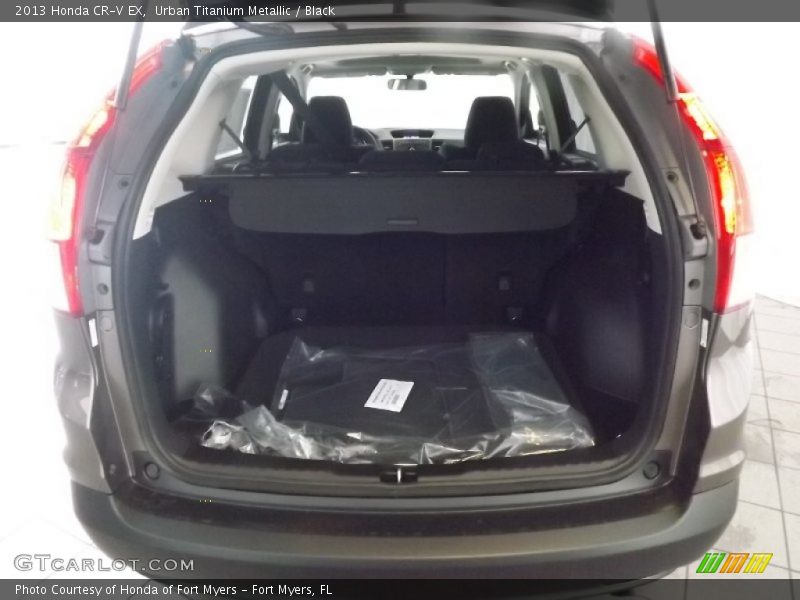 Urban Titanium Metallic / Black 2013 Honda CR-V EX