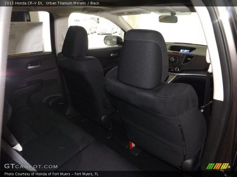 Urban Titanium Metallic / Black 2013 Honda CR-V EX