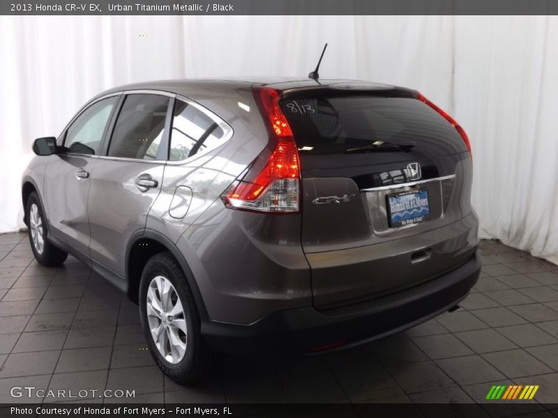 Urban Titanium Metallic / Black 2013 Honda CR-V EX