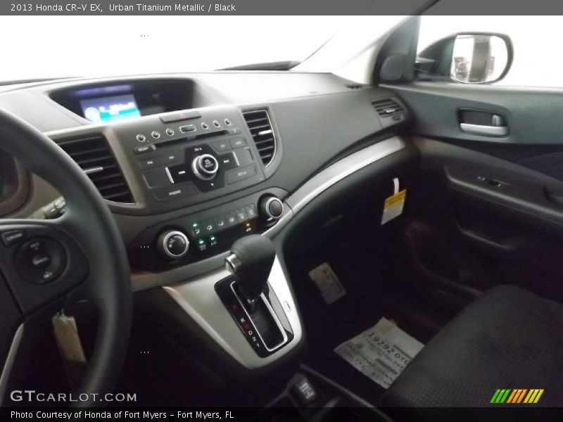 Urban Titanium Metallic / Black 2013 Honda CR-V EX