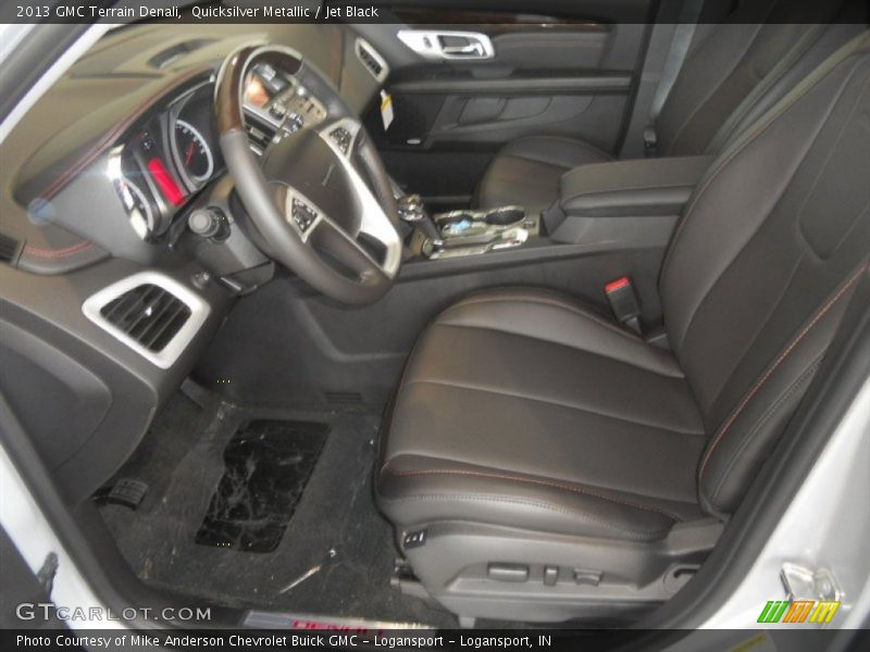 Quicksilver Metallic / Jet Black 2013 GMC Terrain Denali