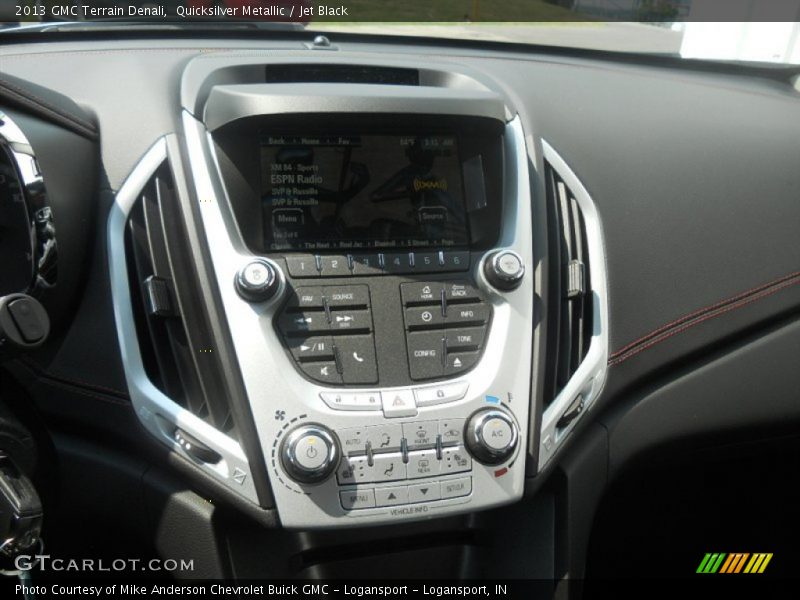 Quicksilver Metallic / Jet Black 2013 GMC Terrain Denali