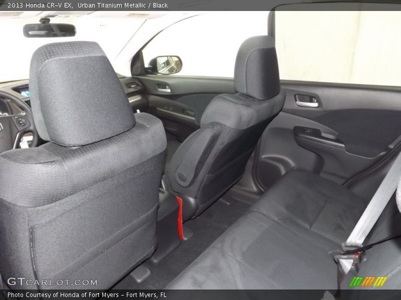 Urban Titanium Metallic / Black 2013 Honda CR-V EX