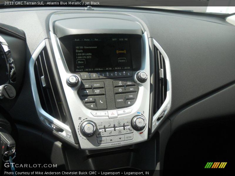 Atlantis Blue Metallic / Jet Black 2013 GMC Terrain SLE