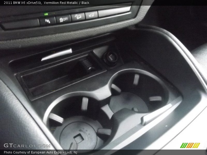 Vermillion Red Metallic / Black 2011 BMW X6 xDrive50i