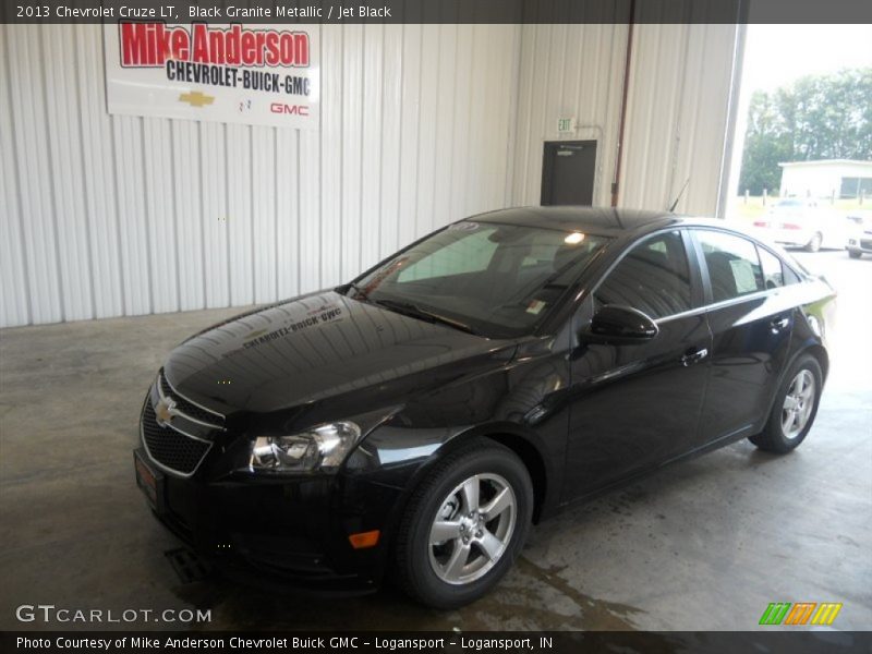 Black Granite Metallic / Jet Black 2013 Chevrolet Cruze LT