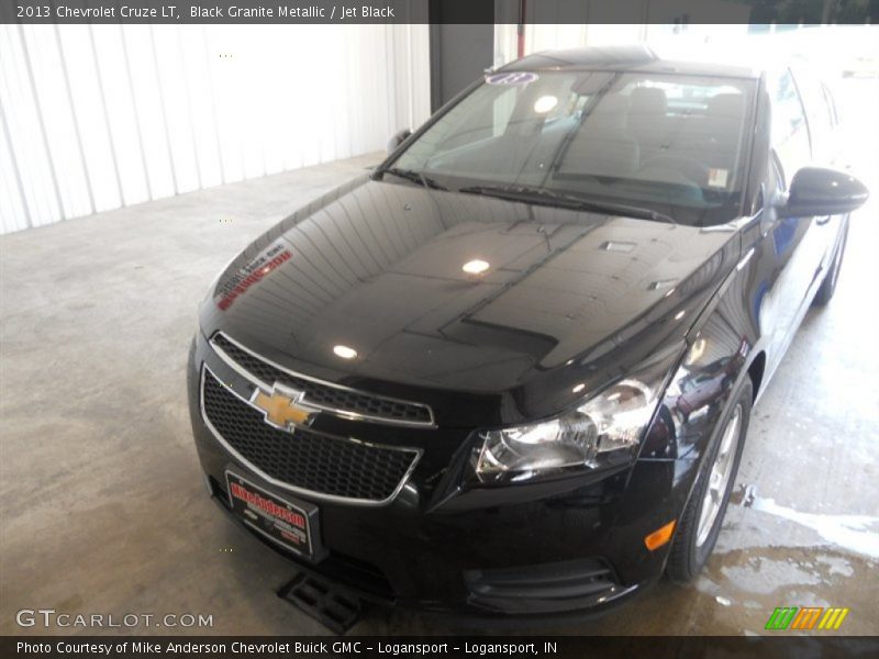 Black Granite Metallic / Jet Black 2013 Chevrolet Cruze LT