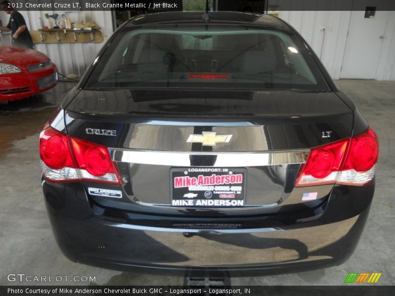 Black Granite Metallic / Jet Black 2013 Chevrolet Cruze LT