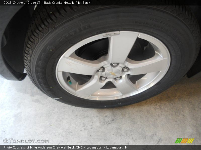 Black Granite Metallic / Jet Black 2013 Chevrolet Cruze LT