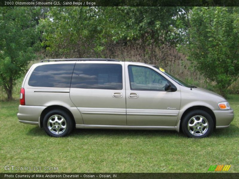 Sand Beige / Beige 2003 Oldsmobile Silhouette GLS