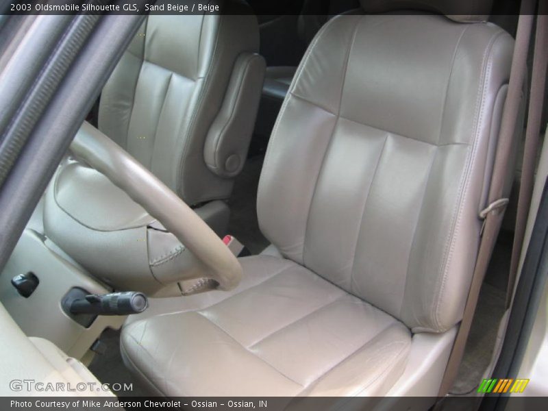 Sand Beige / Beige 2003 Oldsmobile Silhouette GLS