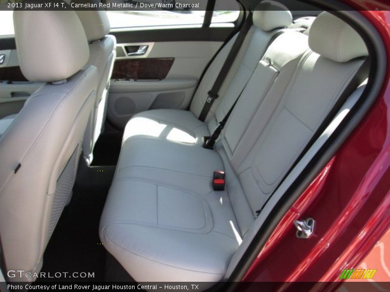 Carnelian Red Metallic / Dove/Warm Charcoal 2013 Jaguar XF I4 T